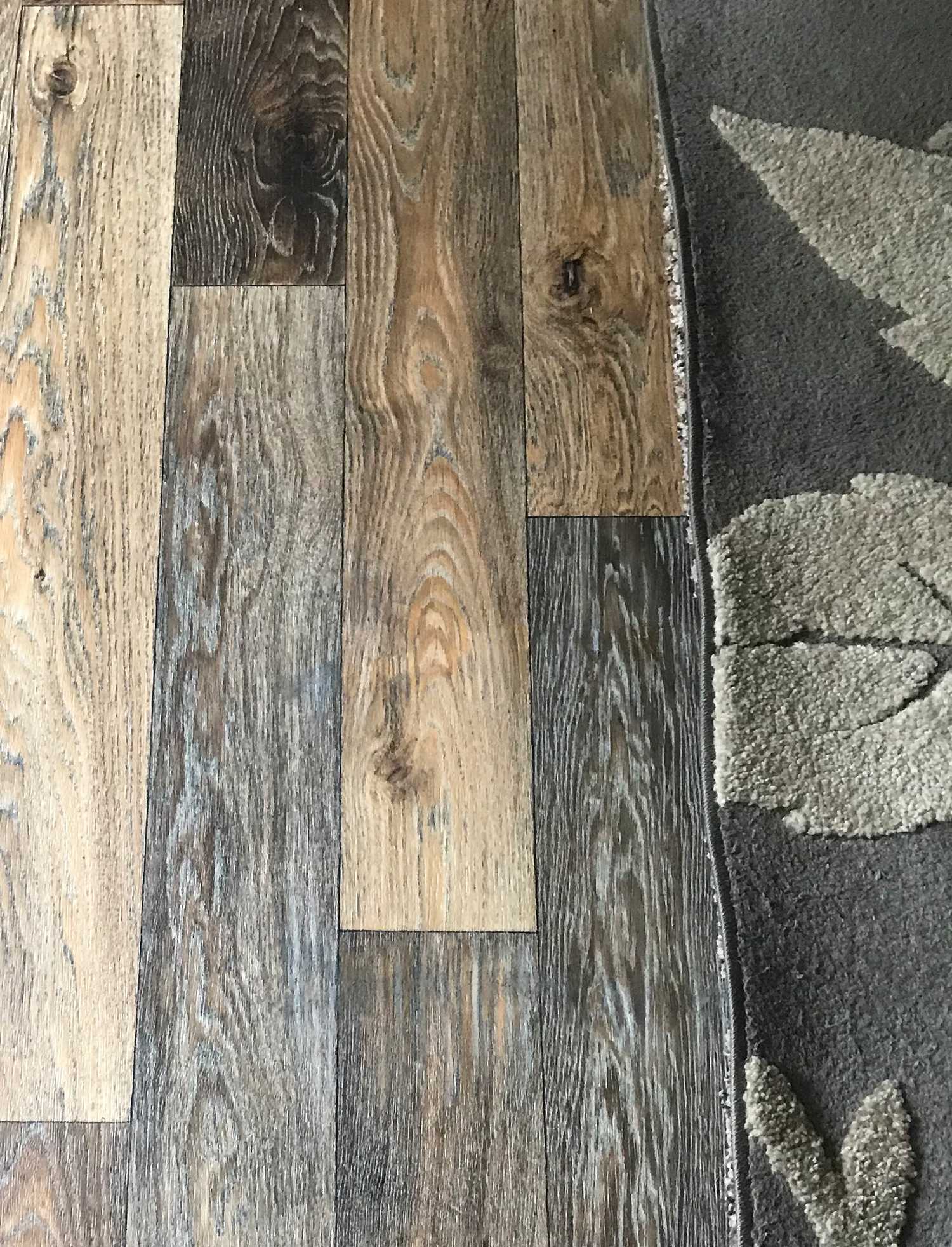 Healed and restored rv flooring
